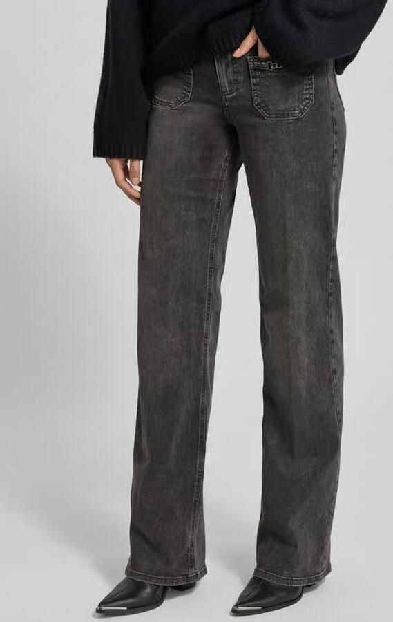 ANGELS Flared jeans met opgestikte zakken model 'LIZ SMART BUCKLE' - Foto 2