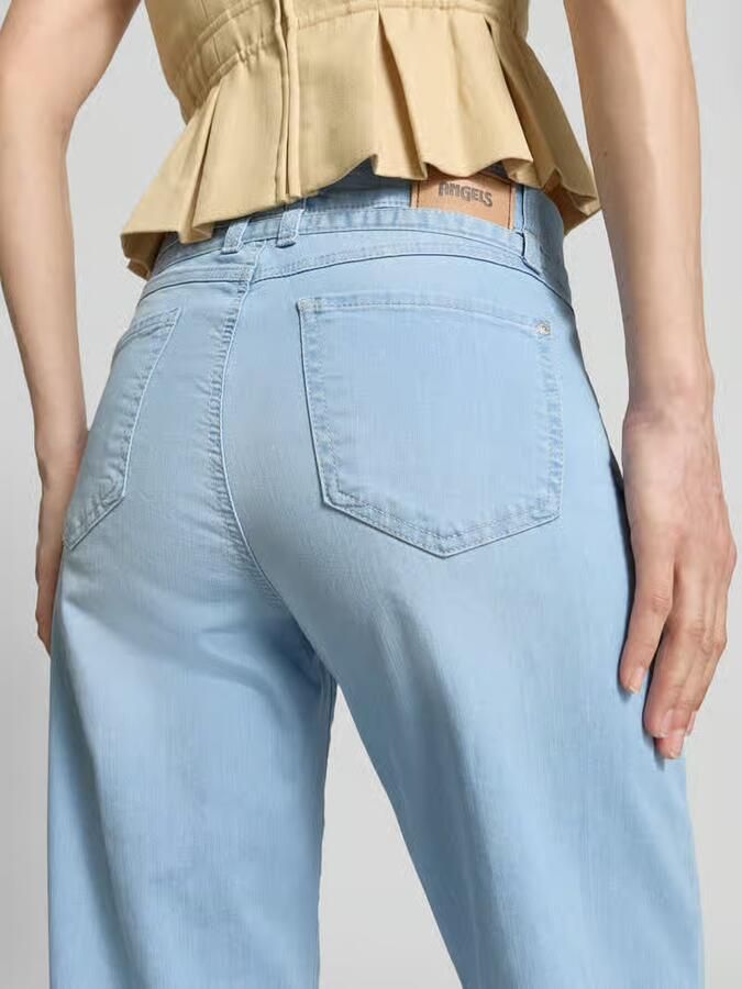 ANGELS flared jeans met riem model 'Liz City'