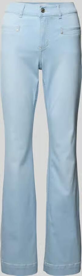 Angels Flared jeans met strookzakken model 'Leni' - Foto 2