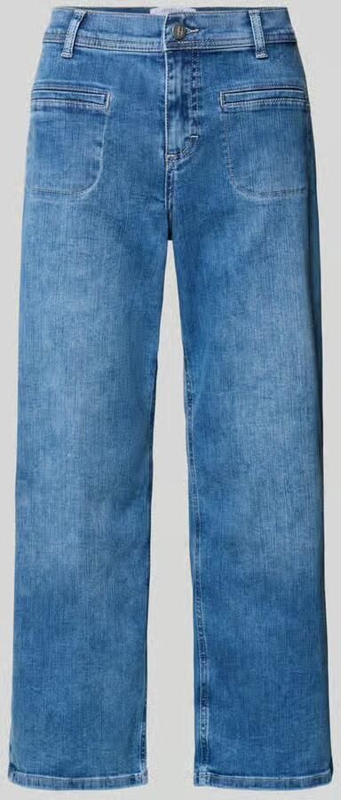 Angels Straight leg jeans met strookzakken model 'Linn' - Foto 2