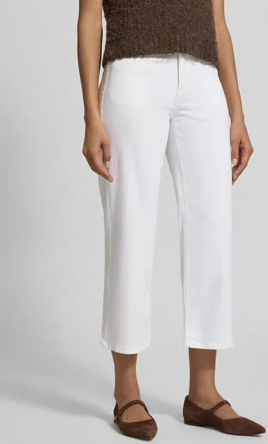 Angels Straight leg jeans met strookzakken model 'Linn' - Foto 3