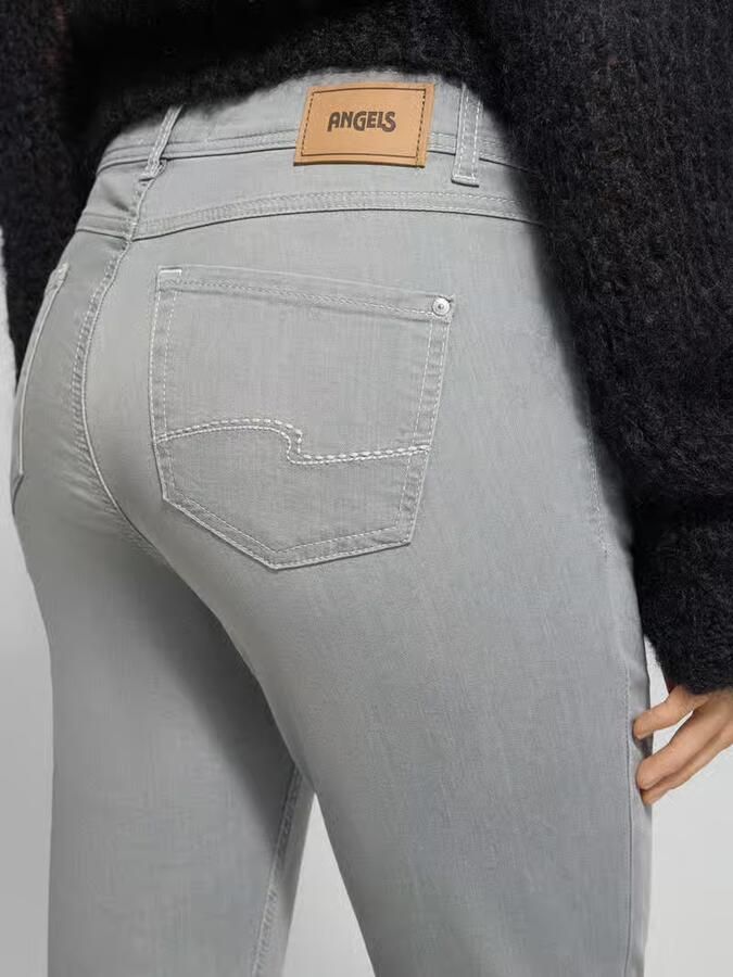 ANGELS Jeans model Ornella iets kortere pijpen Van grijs