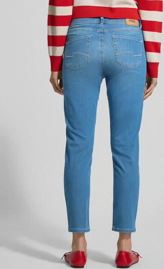 Angels Korte slim fit jeans met stretch model 'Ornella' - Foto 4