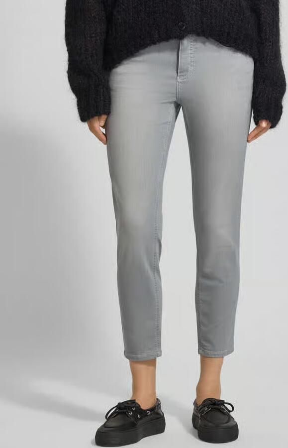 ANGELS Jeans model Ornella iets kortere pijpen Van grijs - Foto 4