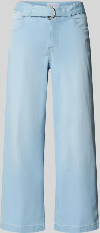 ANGELS Jeans met wijde pijpen en riem model 'Linn City'