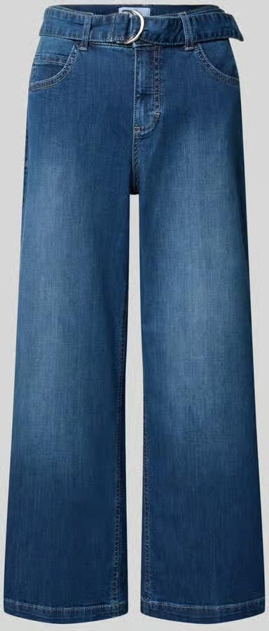 ANGELS Jeans met wijde pijpen en riem model 'Linn City' - Foto 2