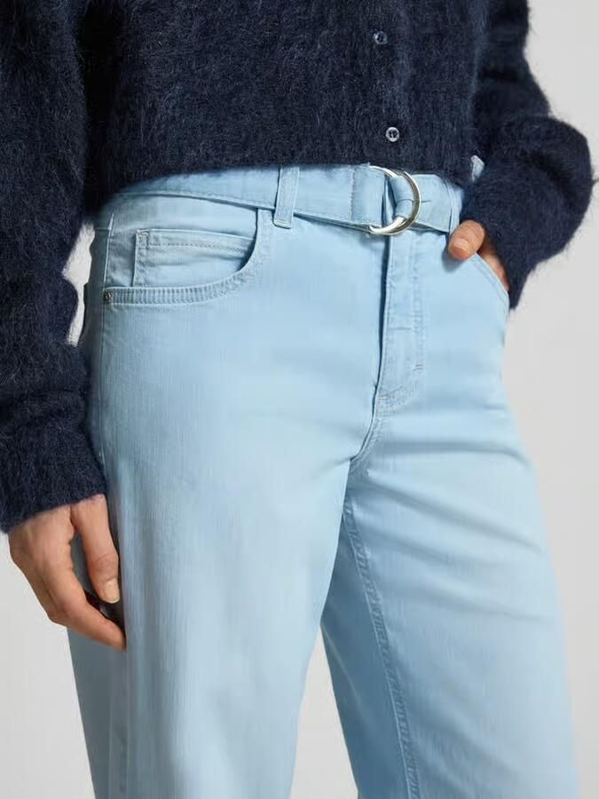 ANGELS Jeans met wijde pijpen en riem model 'Linn City' - Foto 2