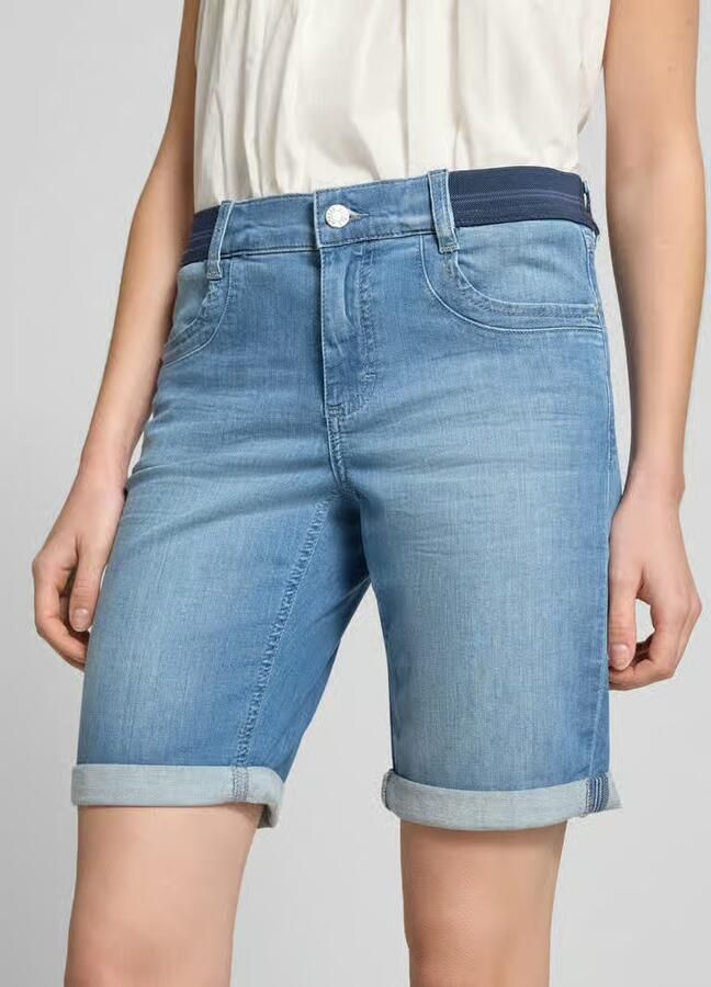Angels Regular fit bermuda met elastische band model 'SPORTY'