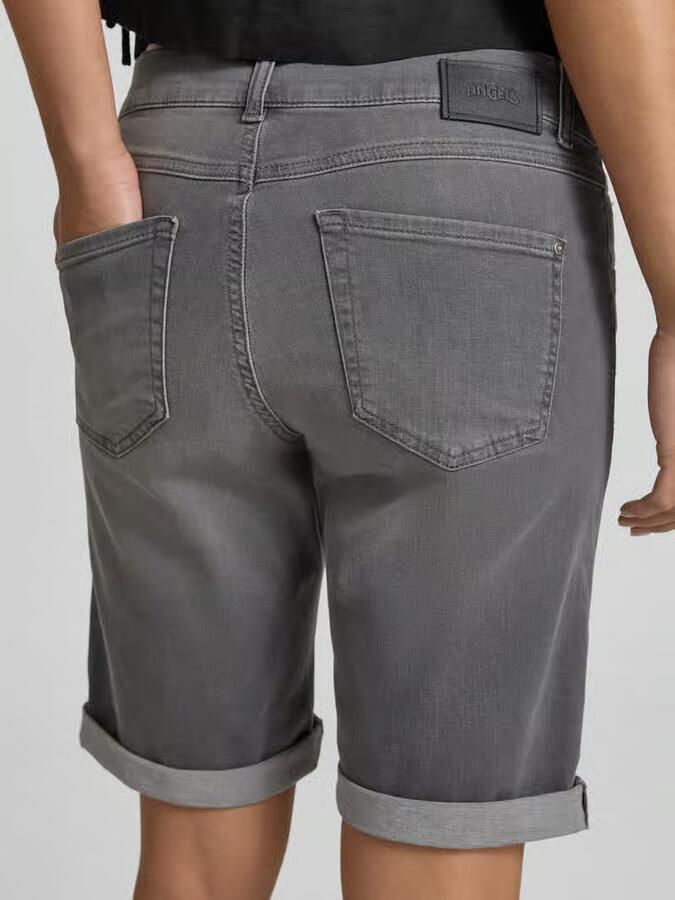 Angels Regular fit bermuda's van denim met omslag
