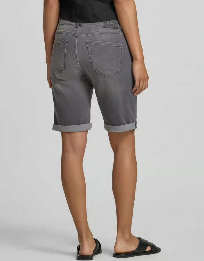 Angels Regular fit bermuda's van denim met omslag