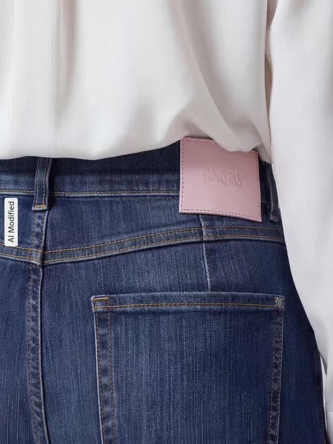 ANGELS regular fit barrel jeans van katoenmix model 'ELLY'