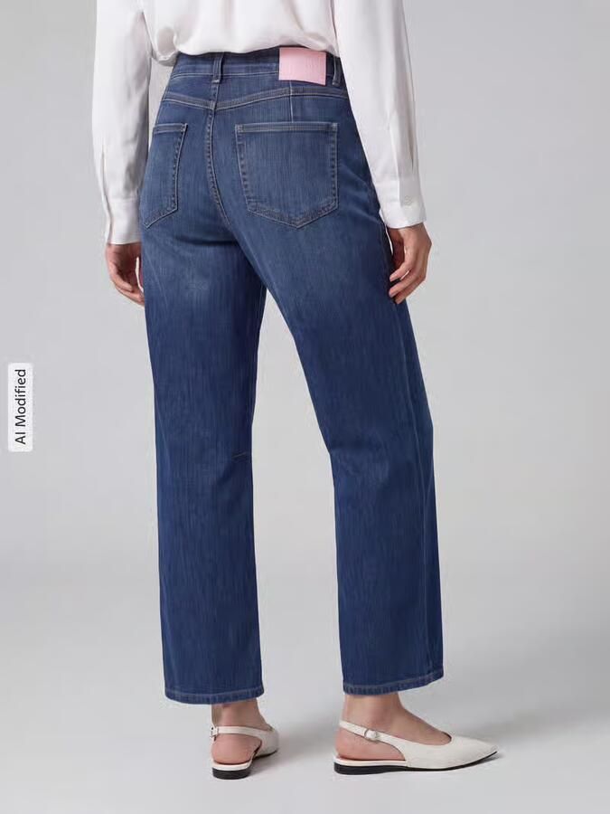 ANGELS regular fit barrel jeans van katoenmix model 'ELLY' - Foto 2