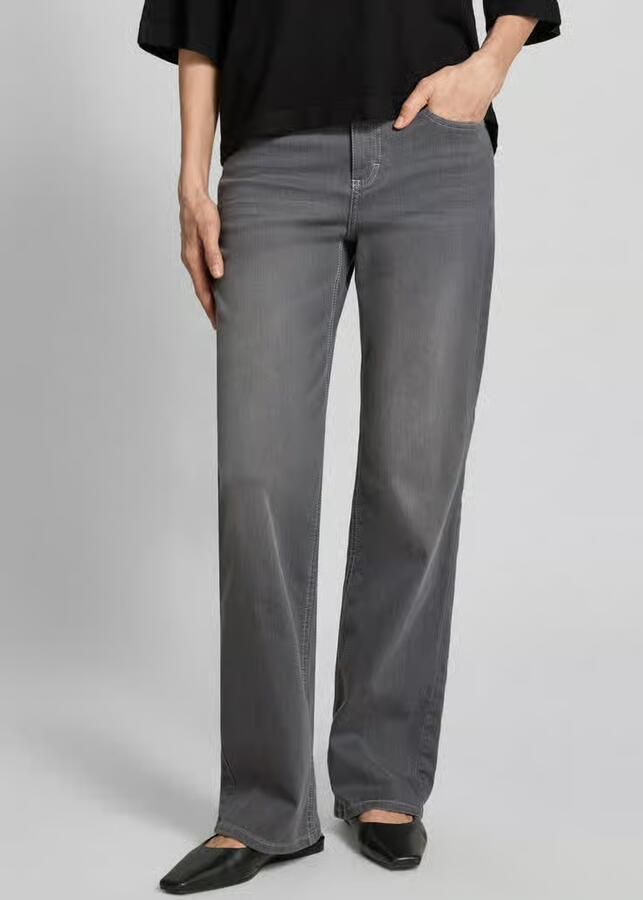 Angels Straight fit jeans in 5-pocketmodel model 'LARA' - Foto 3
