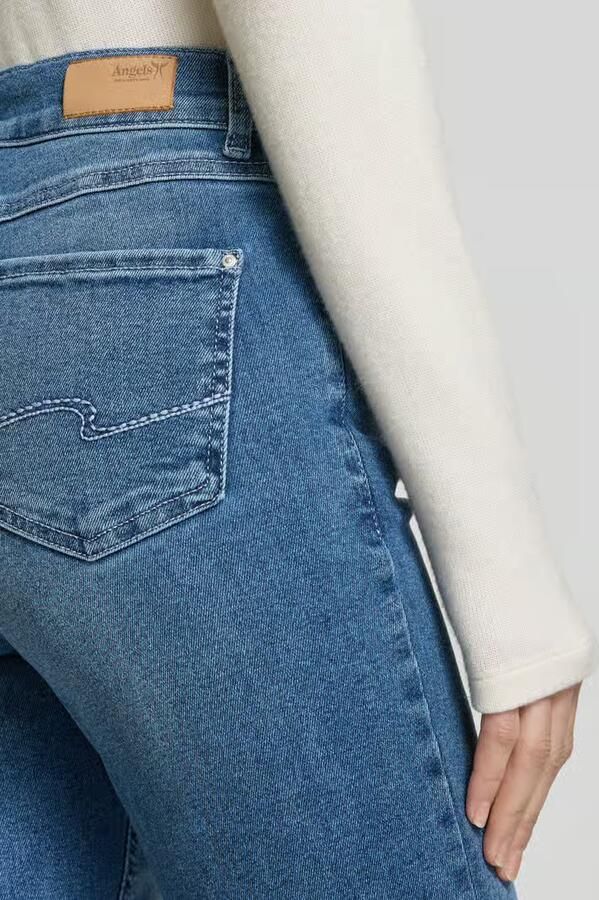 Angels Regular fit jeans met labelpatch model 'CICI 34' Model 'CICI' - Foto 4