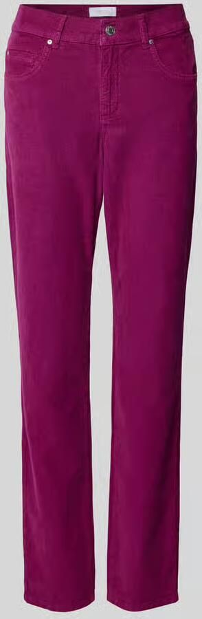 ANGELS Slim fit corduroy broek in 5-pocketmodel model 'Cici' - Foto 2