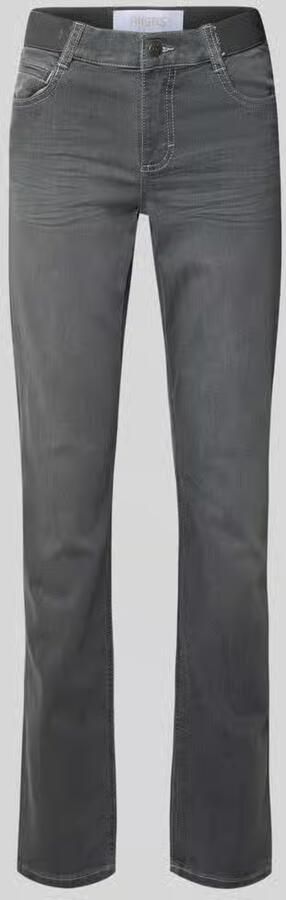 Angels Straight fit jeans met elastische band model 'CICI SPORTY'