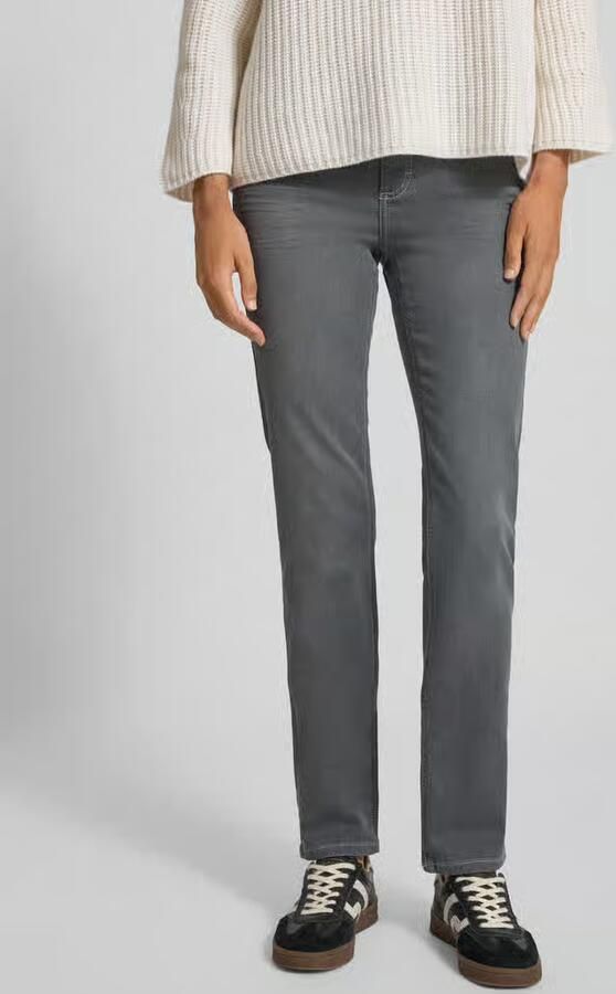 ANGELS Straight fit jeans met elastische band model 'CICI SPORTY' - Foto 3