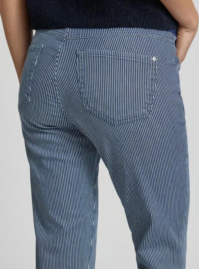 Angels Slim fit jeans met streepmotief model 'Ornella sporty'