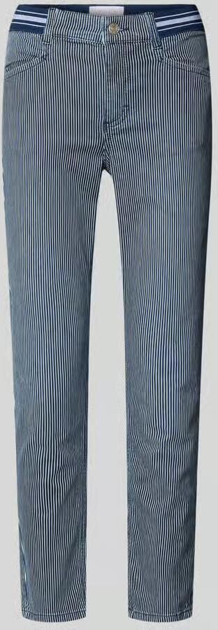 Angels Slim fit jeans met streepmotief model 'Ornella sporty' - Foto 2
