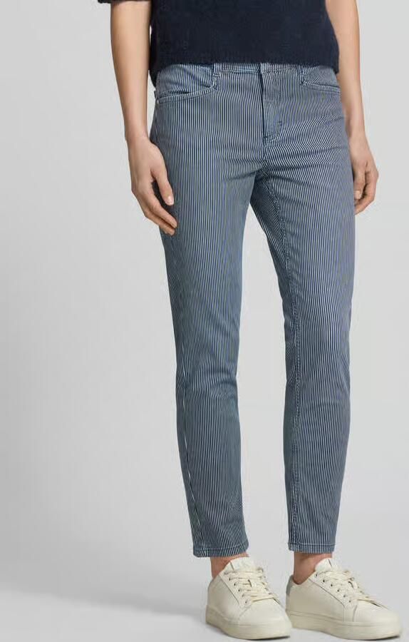 Angels Slim fit jeans met streepmotief model 'Ornella sporty' - Foto 3