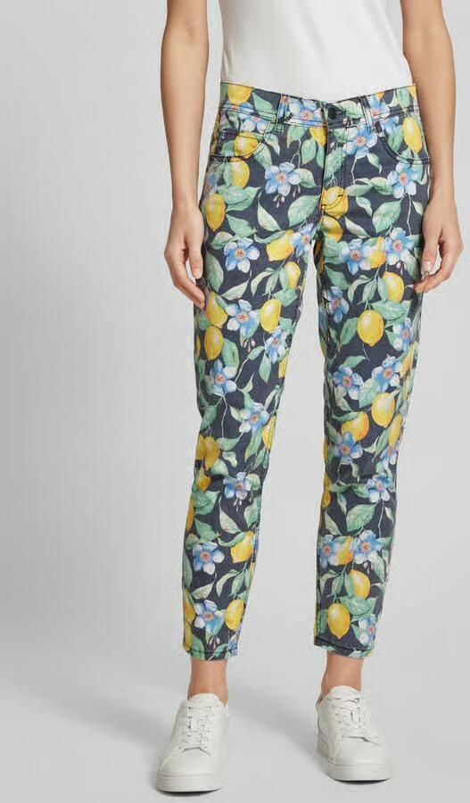 Angels Slim fit jeans met verkort model 'ORNELLA' - Foto 3
