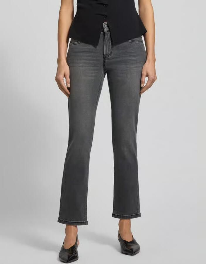 ANGELS Regular fit jeans met labelpatch model 'CICI 34' Model 'CICI' - Foto 4