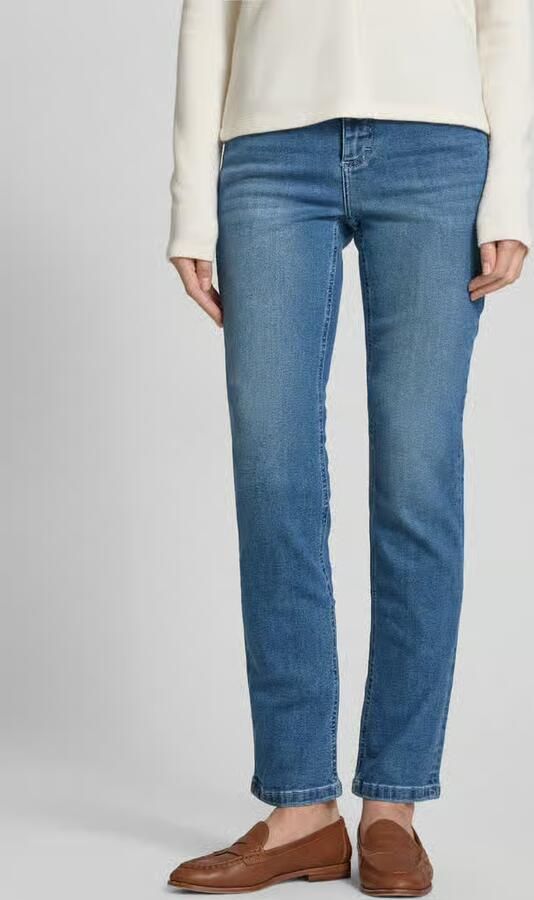 Angels Regular fit jeans met labelpatch model 'CICI 34' Model 'CICI' - Foto 6