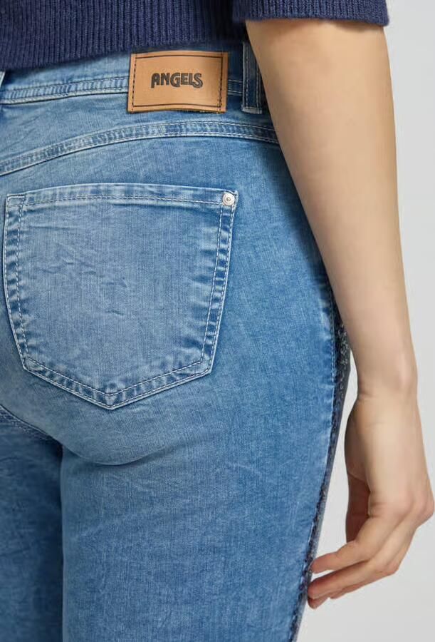 ANGELS slim fit jeans van katoenmix model 'Ornella'