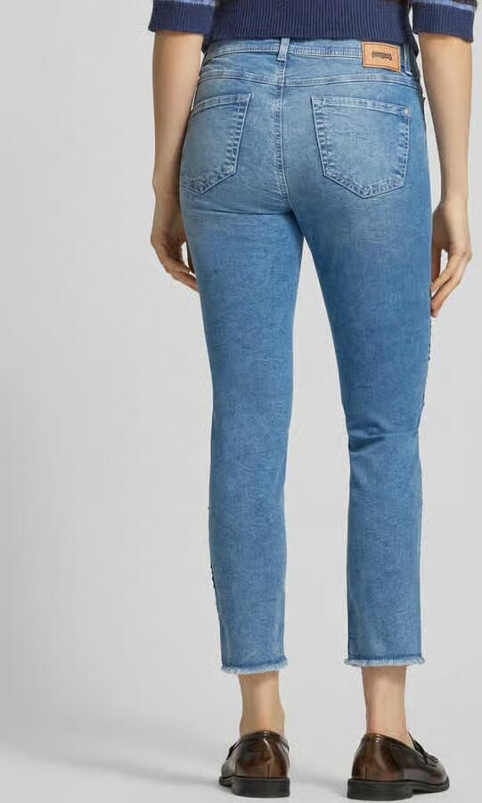 ANGELS slim fit jeans van katoenmix model 'Ornella'