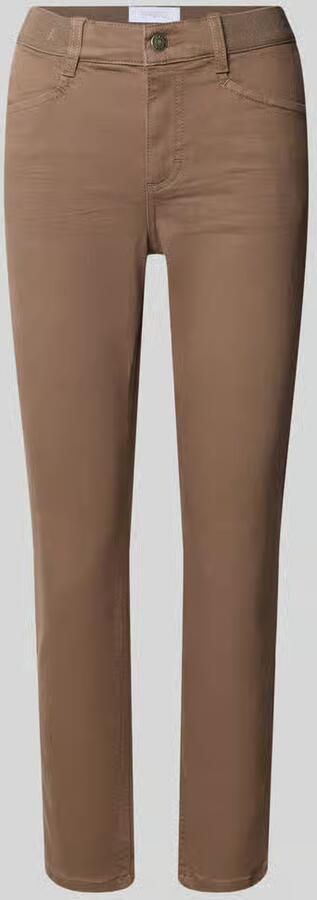 ANGELS Slim fit jeans van katoenmix model 'ORNELLA SPORTY'