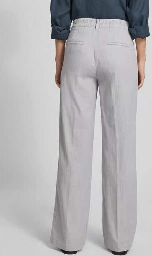 Angels Stoffen broek met persplooien model 'Liz Jump'
