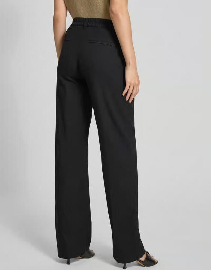 Angels Stoffen broek met persplooien model 'Liz Jump'