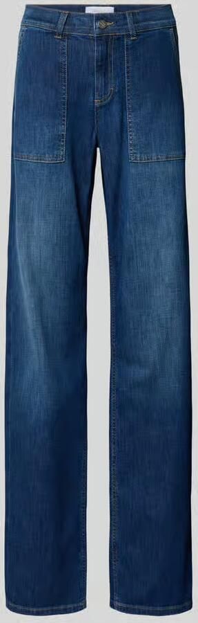 ANGELS Straight fit BROEK met opgestikte Zakken (onderstuk) Model 'Liz Urban'