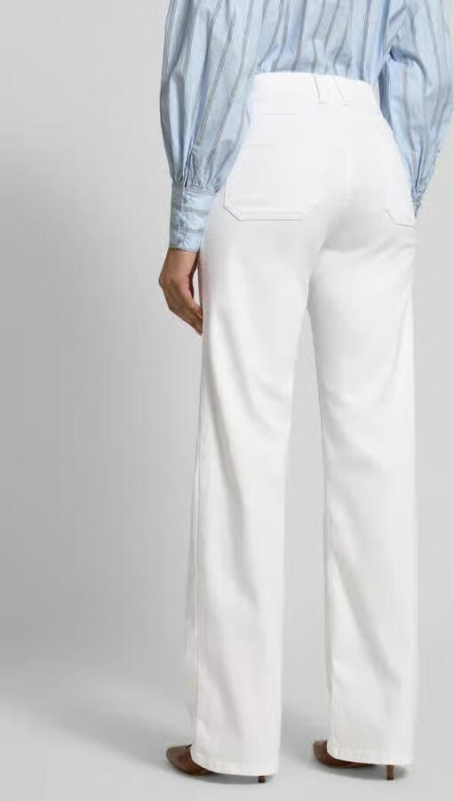 ANGELS Straight fit BROEK met opgestikte Zakken (onderstuk) Model 'Liz Urban'