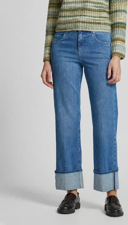 ANGELS Straight leg jeans in 5-pocketmodel model 'Lara Turn Up' - Foto 2