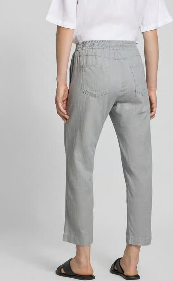 Angels Regular fit stoffen broek met elastische band model 'Linn Jump'