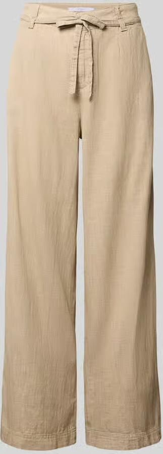 ANGELS wide fit stoffen broek met persplooien model 'Livia' - Foto 2