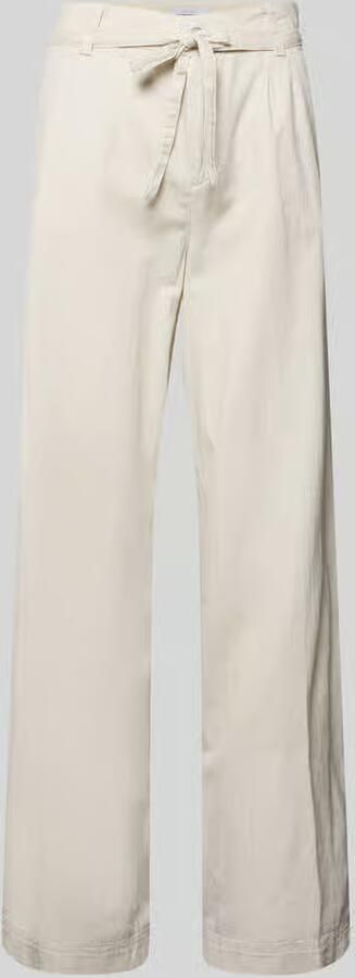 ANGELS wide fit stoffen broek met persplooien model 'Livia' - Foto 2