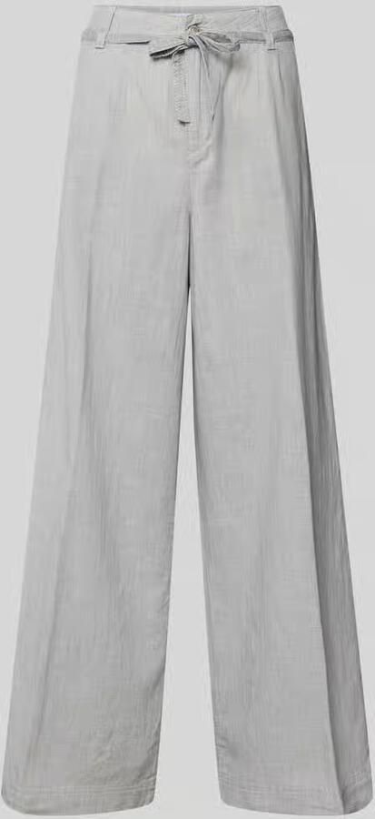 ANGELS wide fit stoffen broek met persplooien model 'Livia' - Foto 2