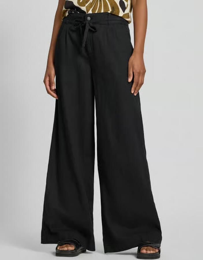 ANGELS wide fit stoffen broek met persplooien model 'Livia' - Foto 2