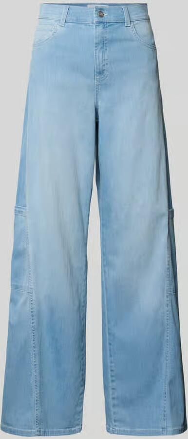 ANGELS Wide leg jeans met cargozakken model 'LIVA SEAM CARGO' - Foto 2