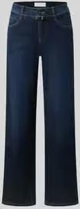 ANGELS Relax fit jeans LIZ BELT met geïntegreerde riem