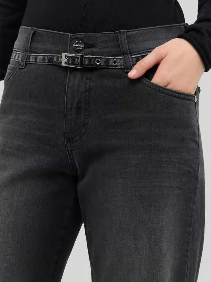 ANGELS Wide leg jeans van katoenmix in 5-pocketmodel