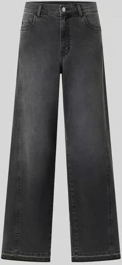ANGELS Wide leg jeans van katoenmix model 'Liva Edgy'