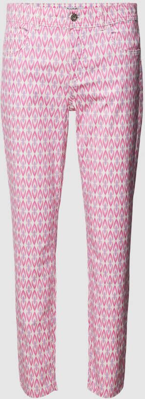 Angels Broek met all-over motief model 'Ornella'
