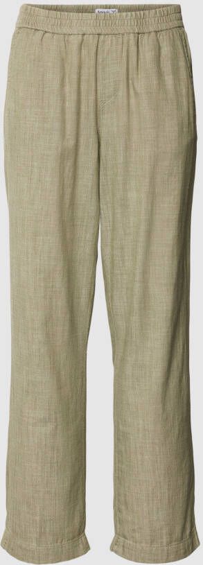 Angels Broek van katoen met steekzakken model 'Linn'