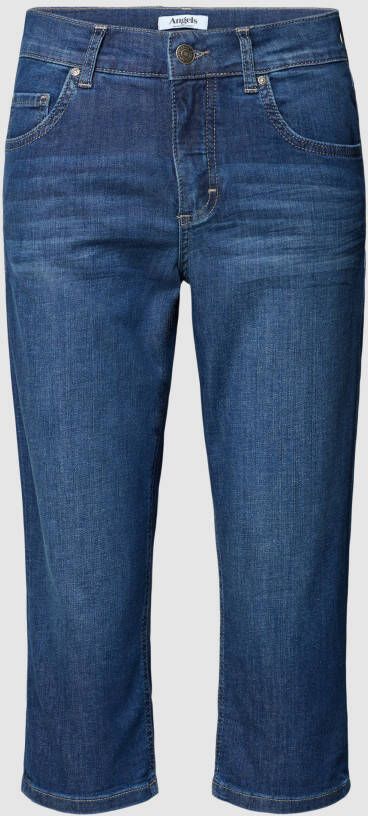 Angels Capri-jeans van denim met omslag model 'Capri'