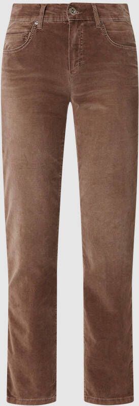 Angels Fluwelen broek met stretch model 'Cici'