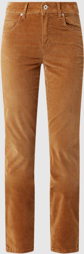 Angels Fluwelen broek met stretch model 'Cici'