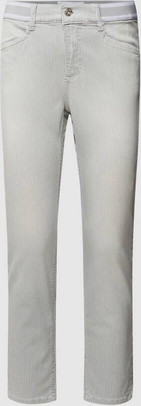 Angels Slim fit jeans met streepmotief model 'Ornella sporty'